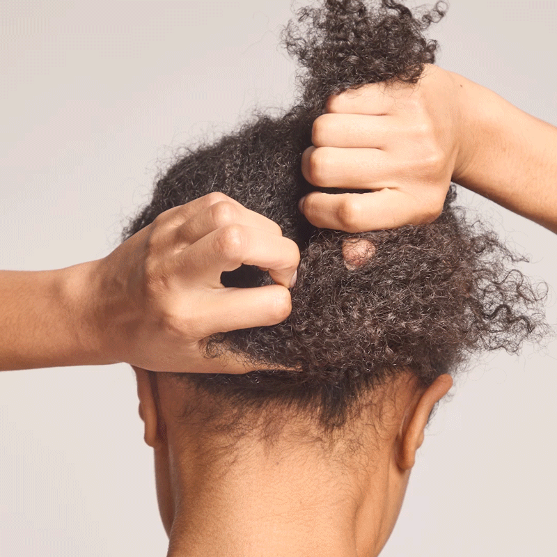 Metal French Hair Pin - Silver