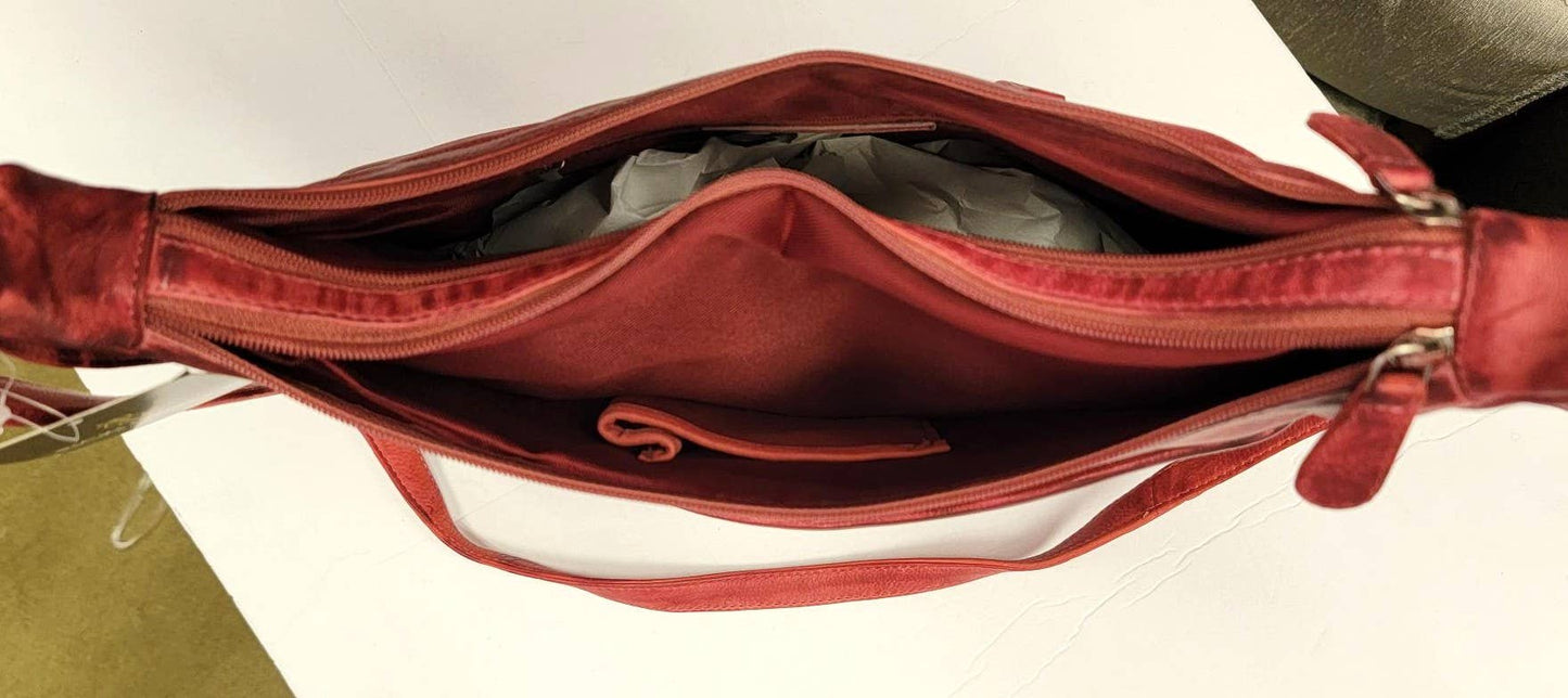 Leather Hobo Bag