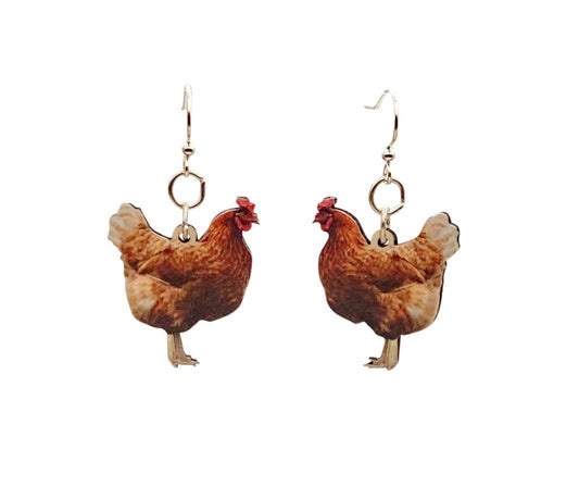 Chicken Earrings