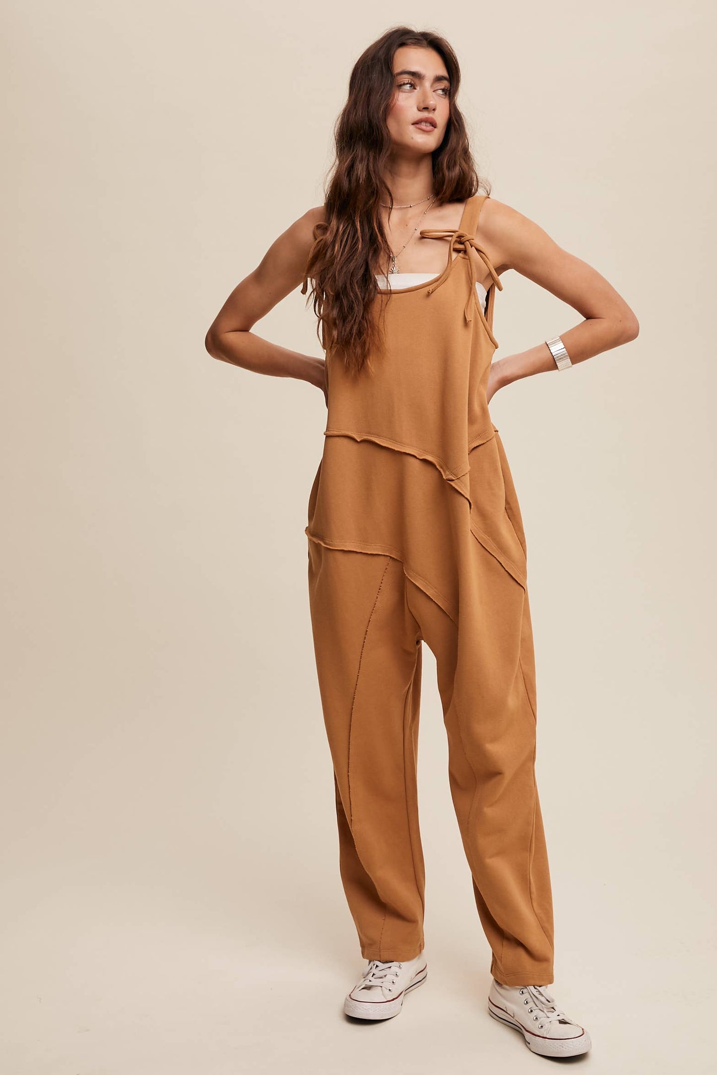 Asymmetrical Layered Jumpsuit