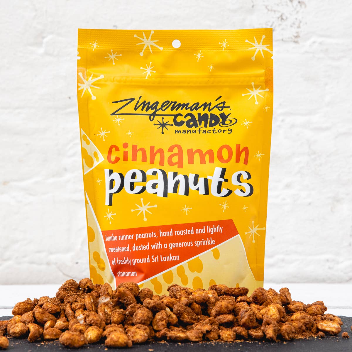 Handmade, Butter Toasted Cinnamon Peanuts - 6oz Pouch