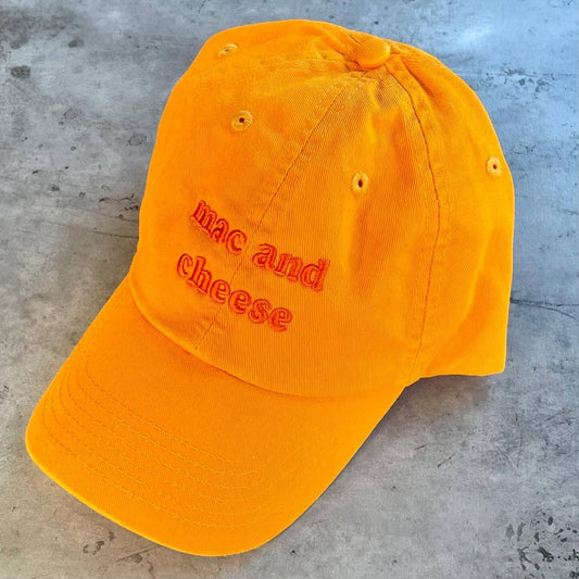 Mac and Cheese Baseball Cap Dad Hat