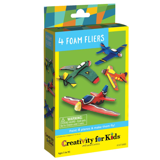 4 Foam Fliers Stunt Squadron Mini Kit - DIY Craft Kit