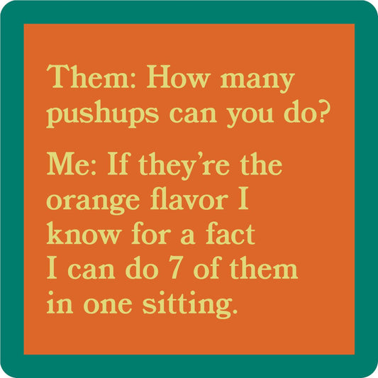 Push Ups Coaster