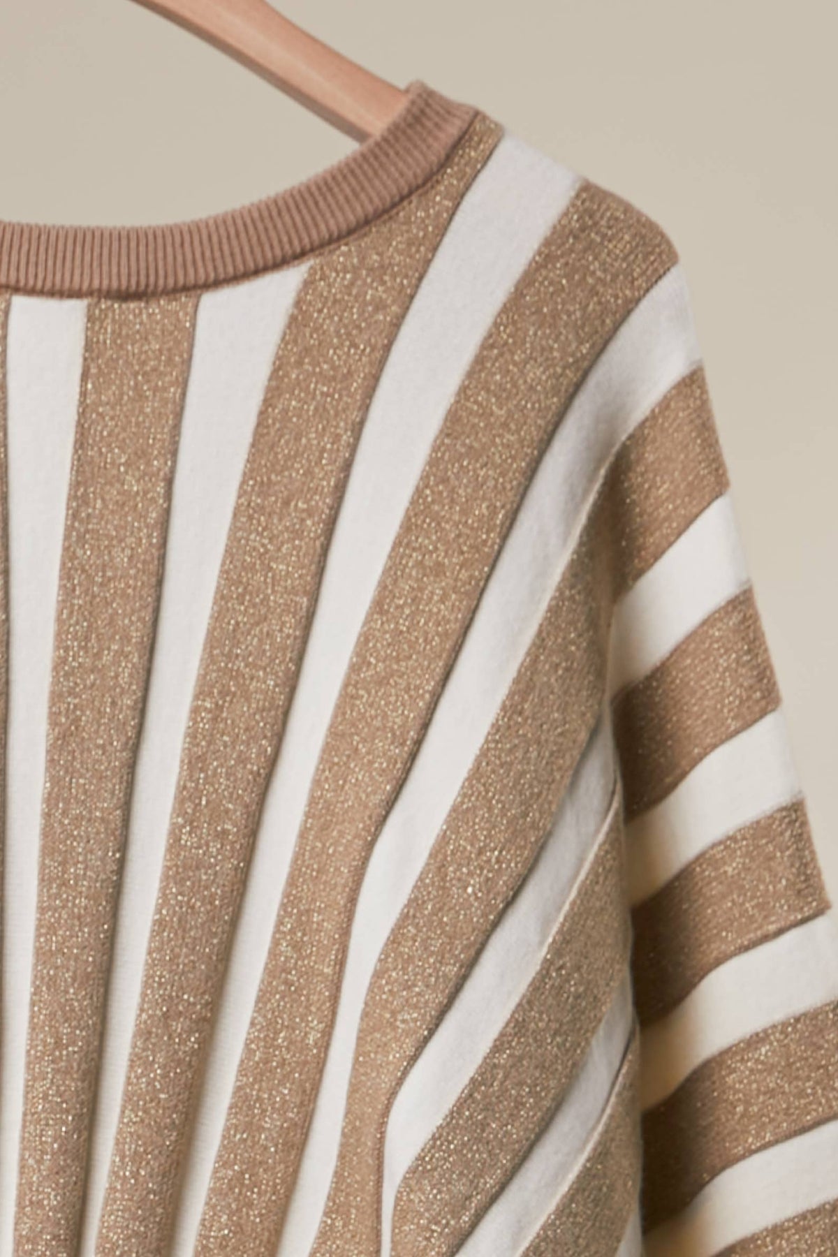 Gold Stripe Sweater