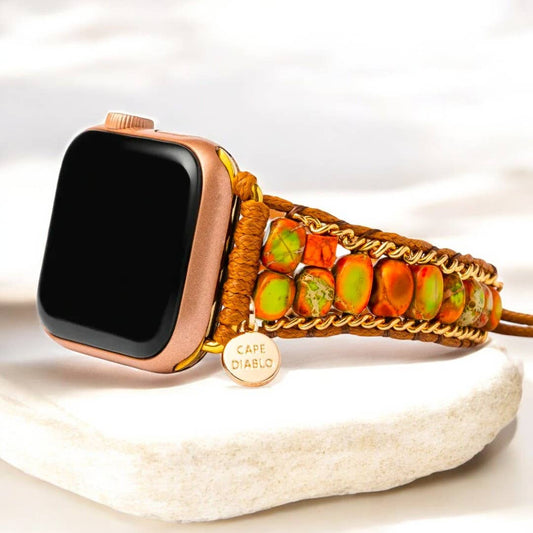 Tropical Jasper Apple Watch Strap