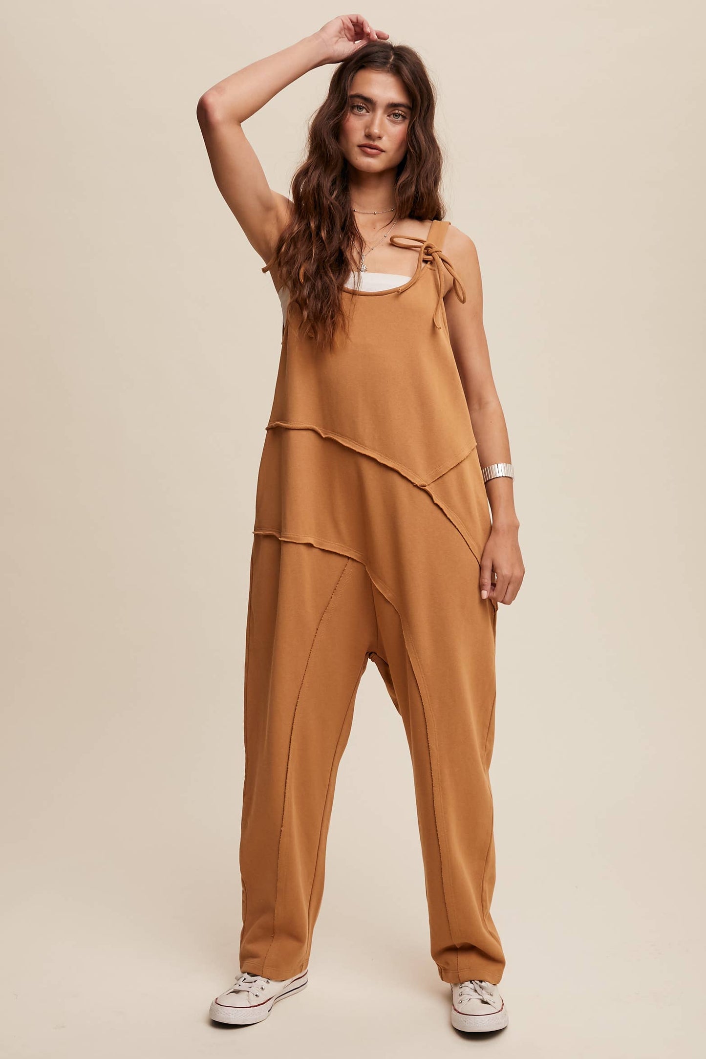 Asymmetrical Layered Jumpsuit