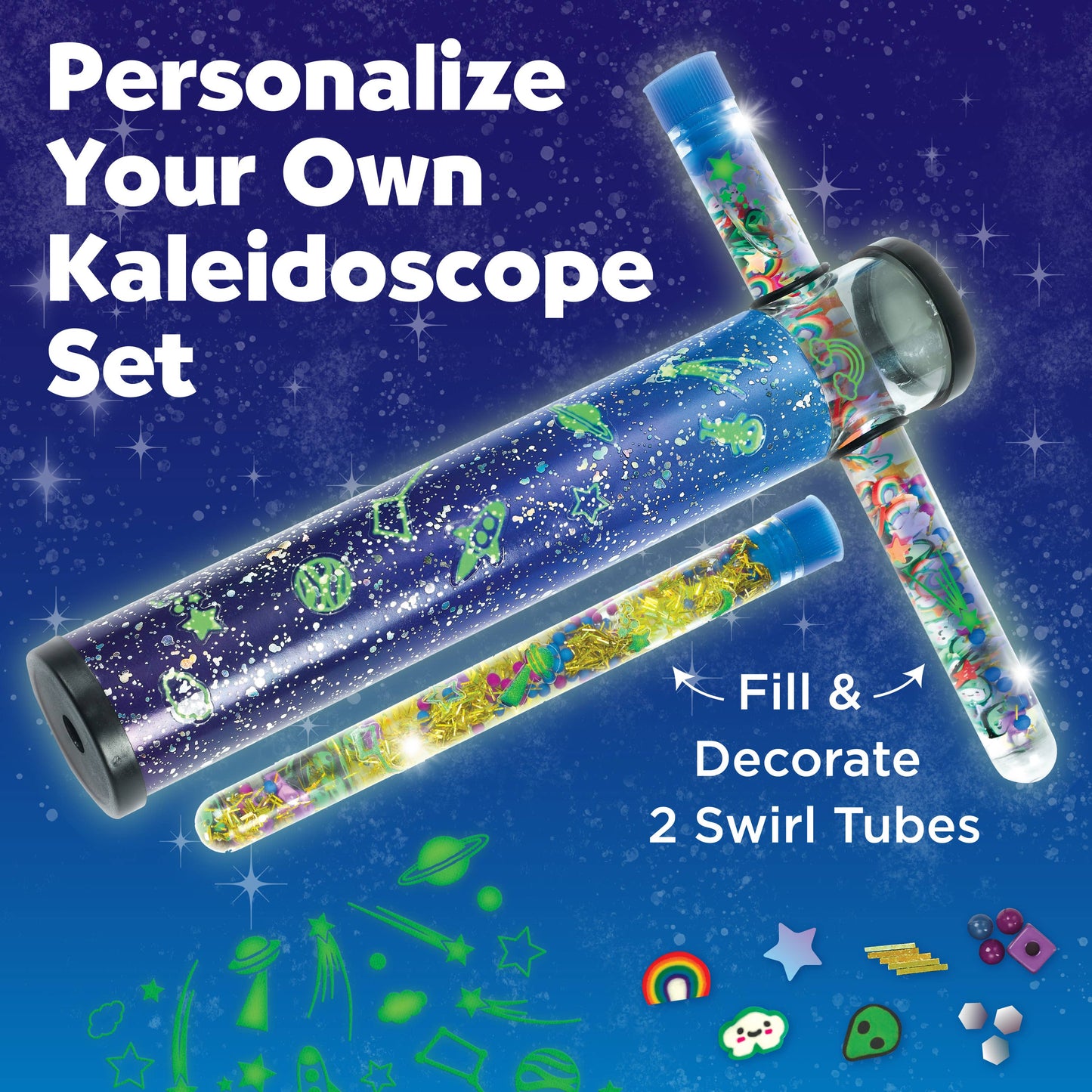 Make Your Own Magic Swirl Kaleidoscope Craft Kit for Kids