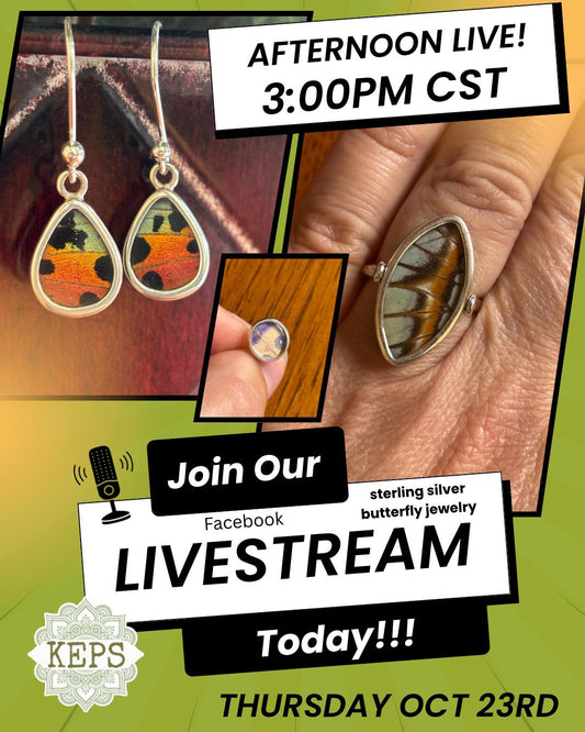 Butterfly Jewelry LIVE 10/23/25