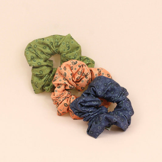 Bandana Pattern Scrunchie Pack