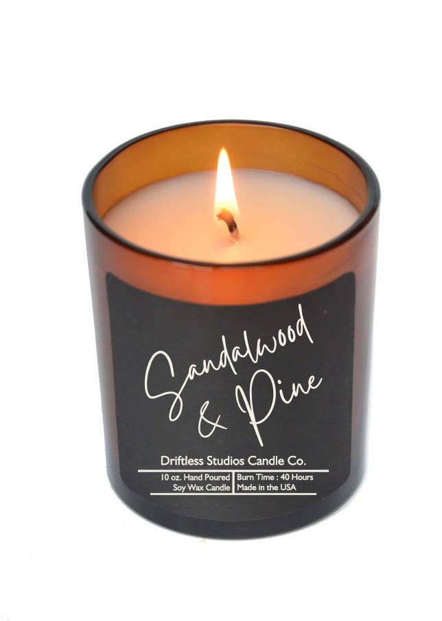 Sandalwood & Pine Soy Candle