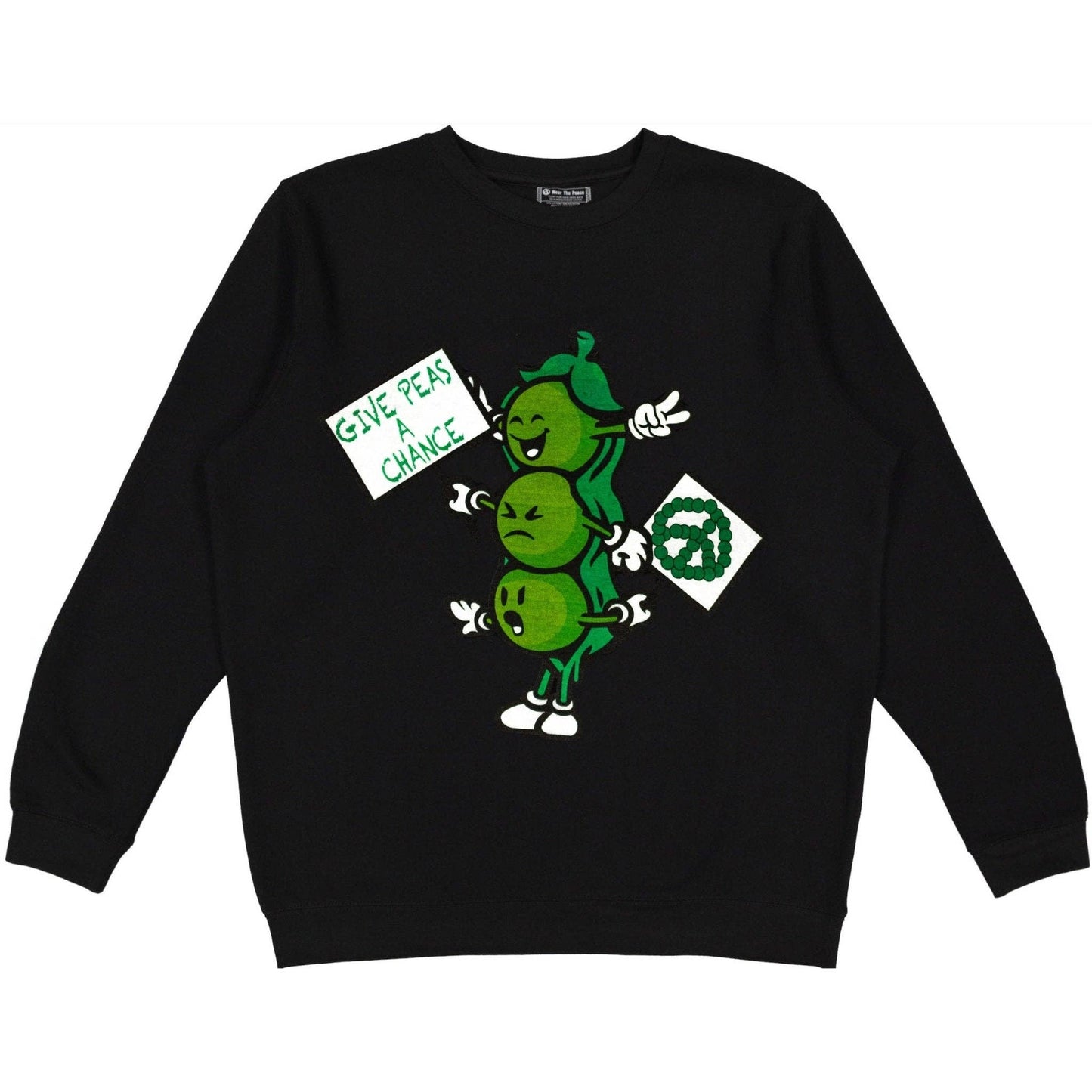 Give Peas A Chance Crewneck