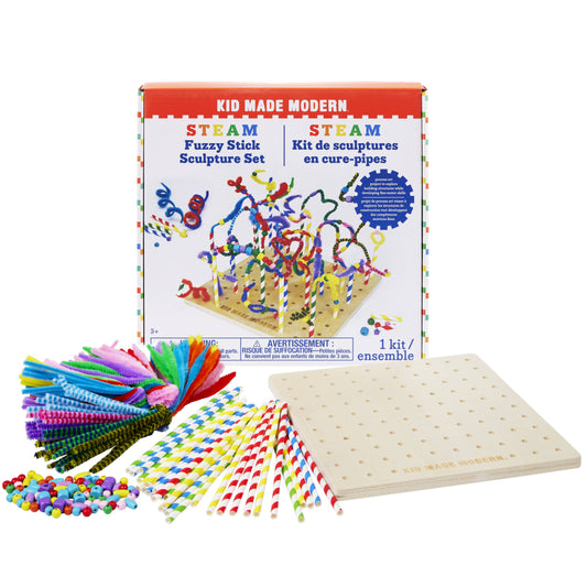 Fuzzy Stick Sculpture Set
