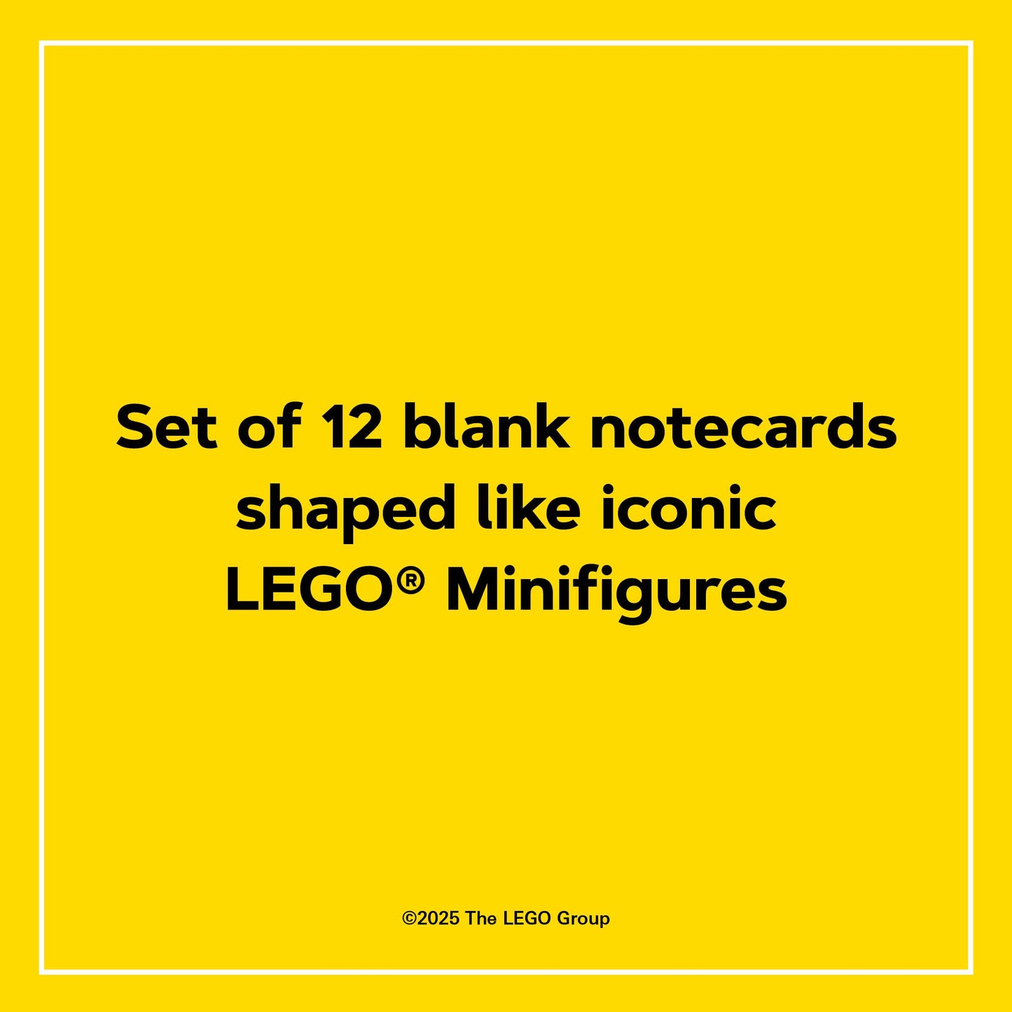 LEGO Minifigure Notecards