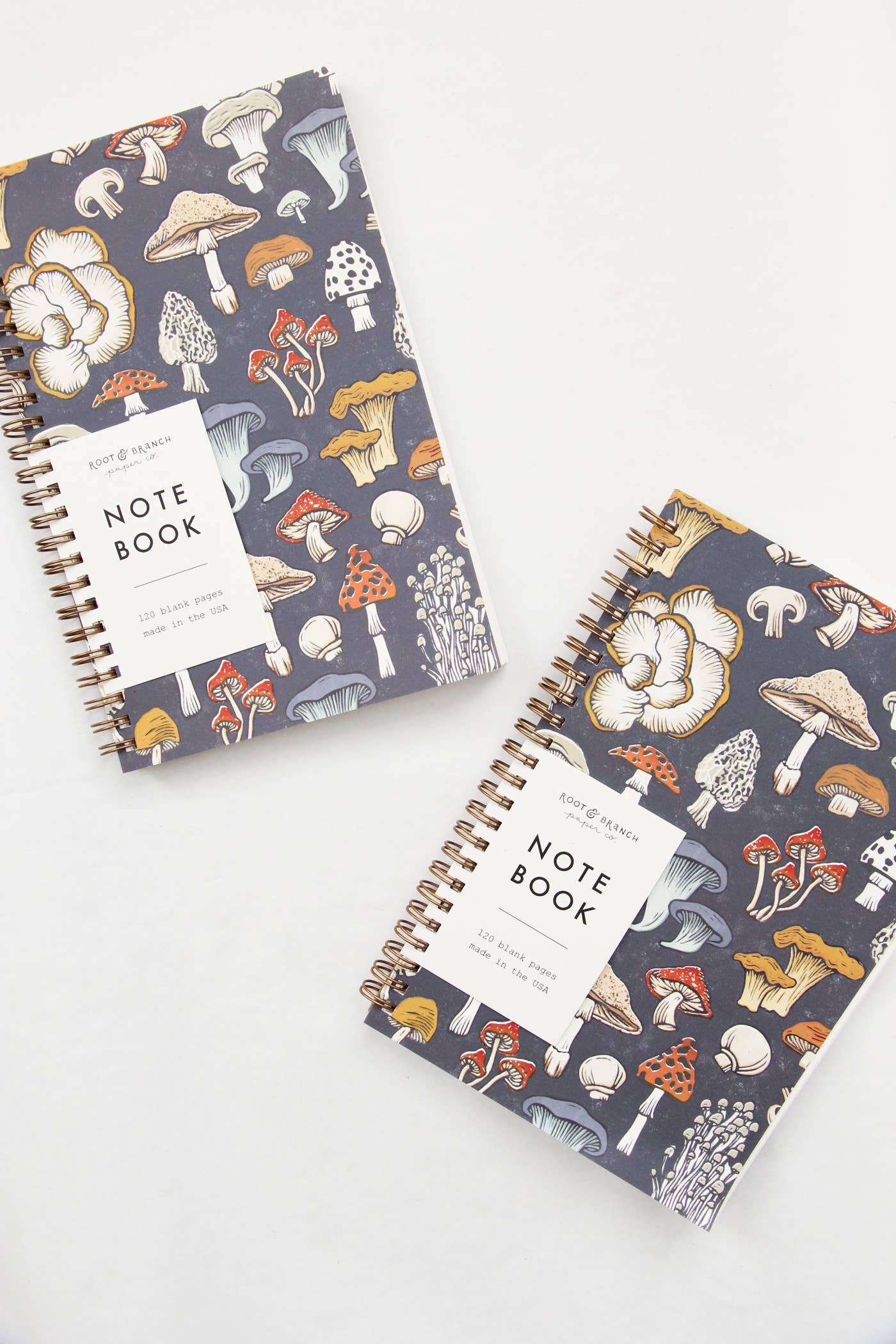 Mushroom & Fungi Spiral Bound Notebook