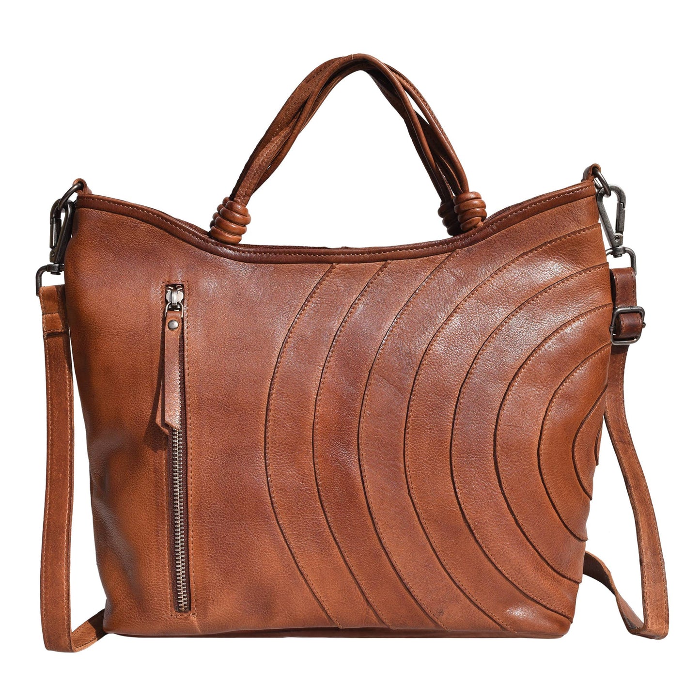 Joplin Handcrafted Leather Tote/Crossbody Bags