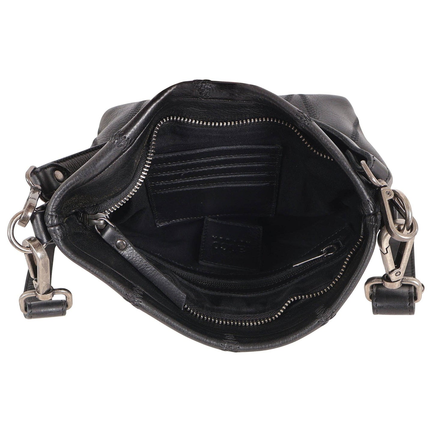 Ivy Diamond Leather Crossbody Bag