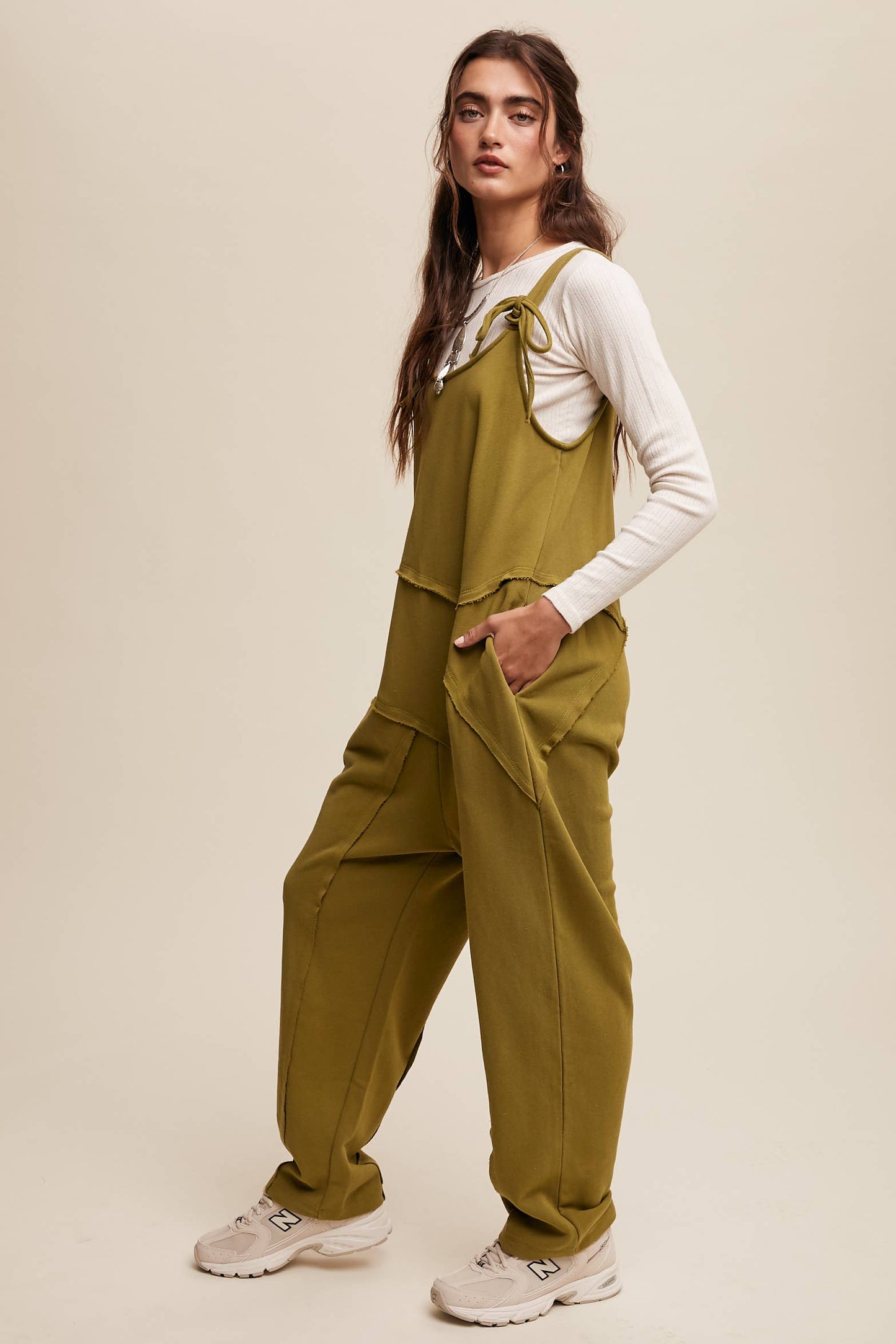 Asymmetrical Layered Jumpsuit