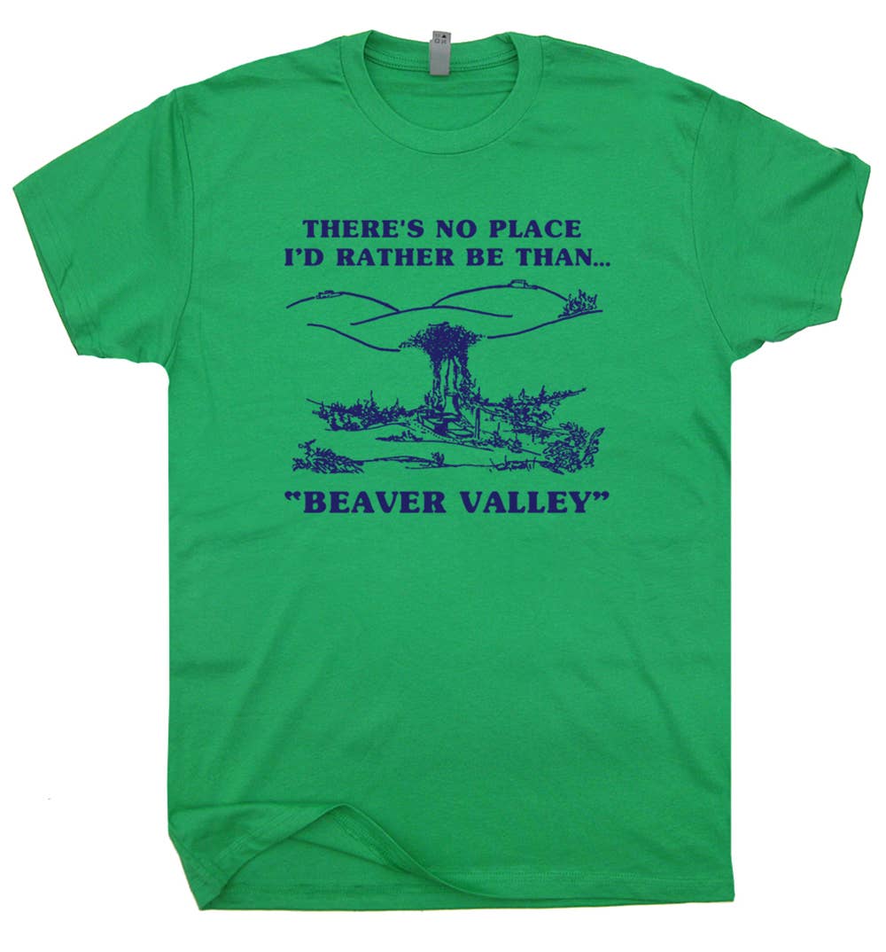 Beaver Valley Shirt Funny Novelty T Shirt Offensive Dirty T