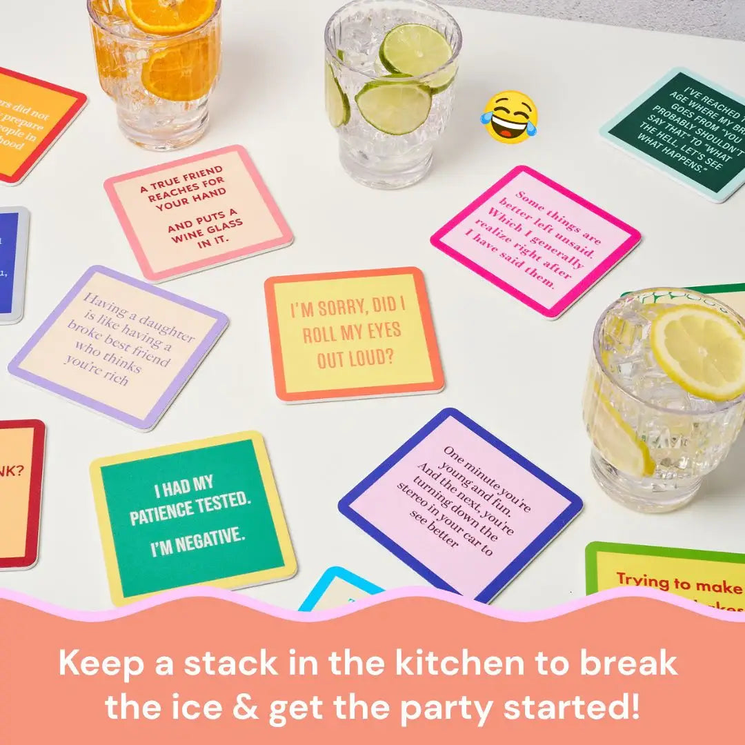 COASTER Size Matters | Funny Home Gift | Home Bar Decor