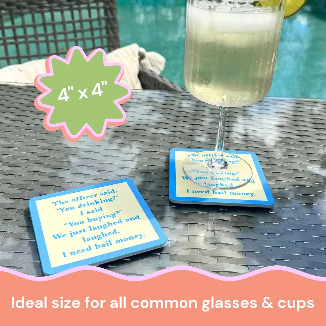 COASTER Child Problems | Funny Party Gift | Home Bar Decor