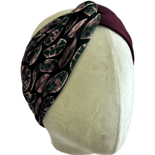 Rubber Plant Twist Headband