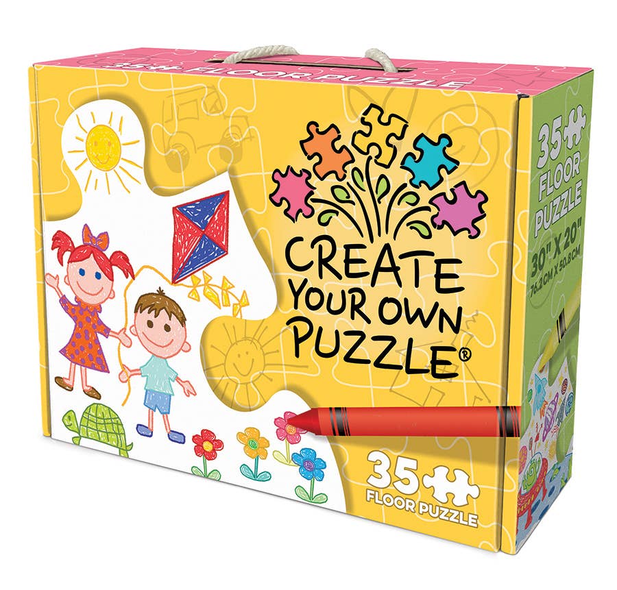 Create Your Own (35-Piece) Cobble Hill Floor Puzzle