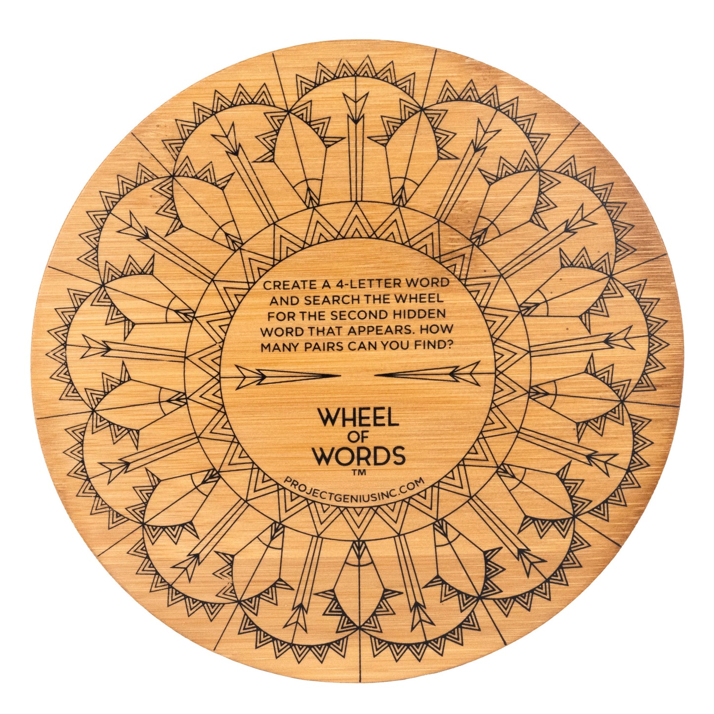 Wheel of Words - Bamboo Spelling Game