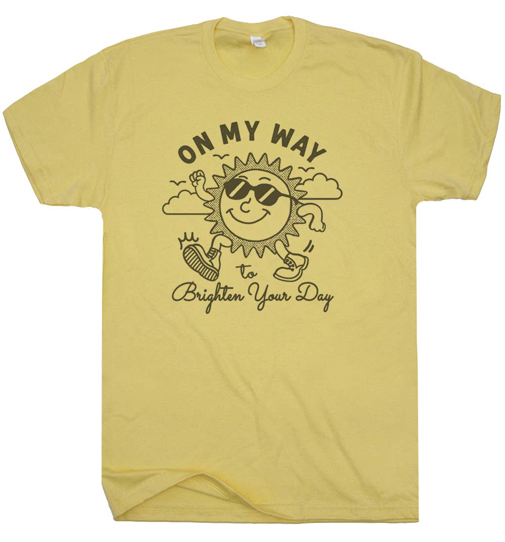 Sunshine Funny Shirts Positive Saying Cute Cool Graphic Tee