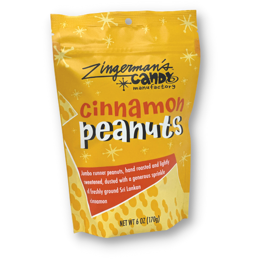 Handmade, Butter Toasted Cinnamon Peanuts - 6oz Pouch