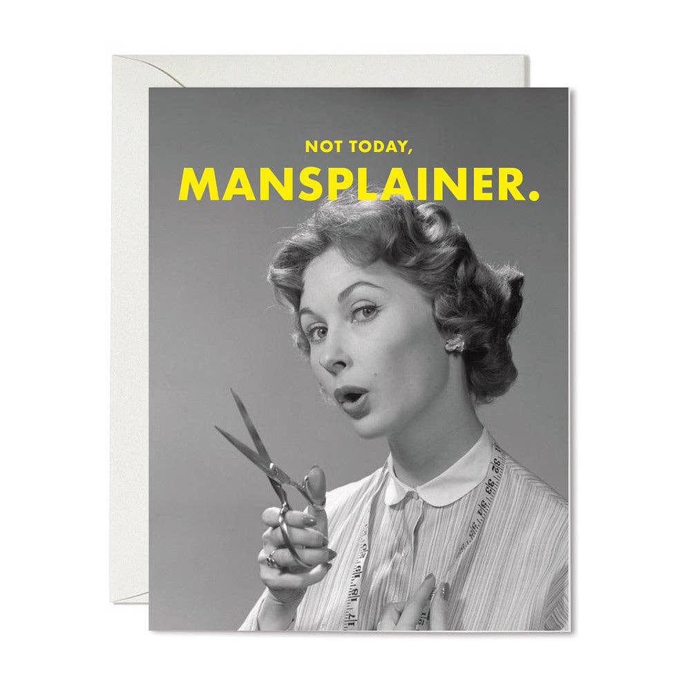 Mansplainer - Card