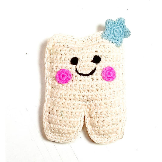 Plush Tooth with Pocket – The Perfect Tooth Fairy Companion!