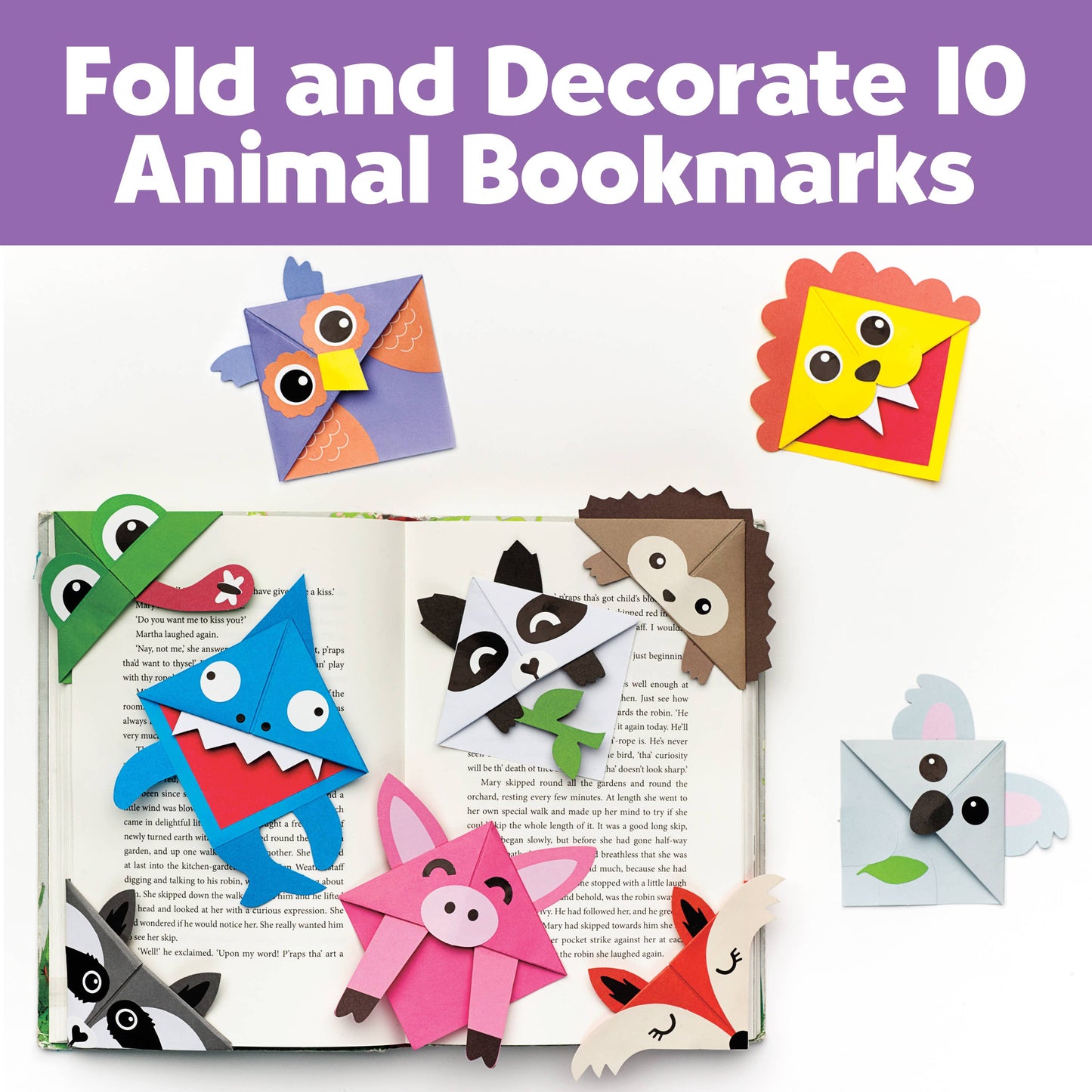 Corner Creature Bookmarks Mini Kit - DIY Craft for Kids