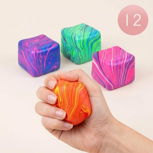 Marble Cube Squeeze Squishy Stress Relief Toy
