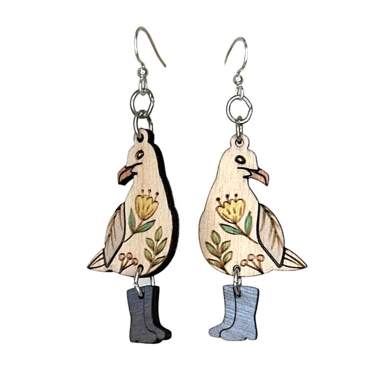 Paddington Seagull Earrings #1771