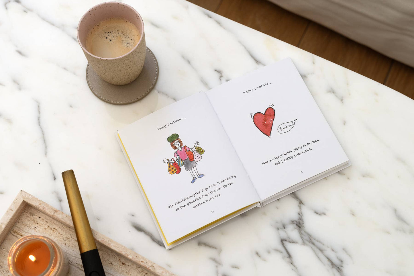 Today I Noticed: A Little Book of Mindfulness (Unique Gifts)