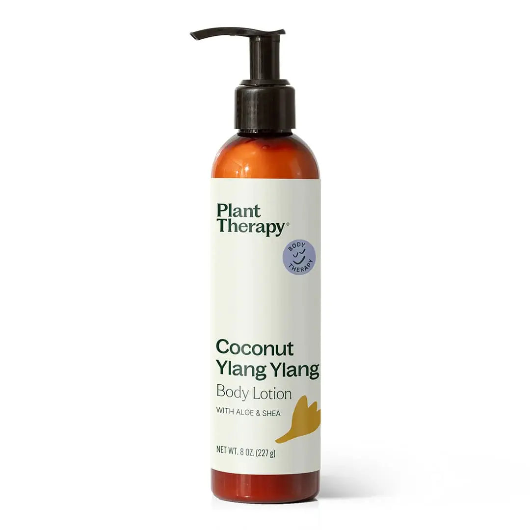 Coconut Ylang Ylang Body Lotion with Aloe and Shea 8oz