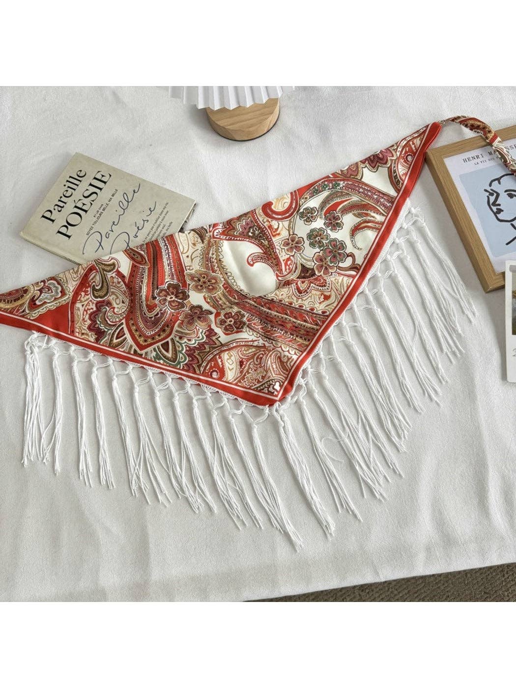 Chic Fringed Fashion Triangle Bandana