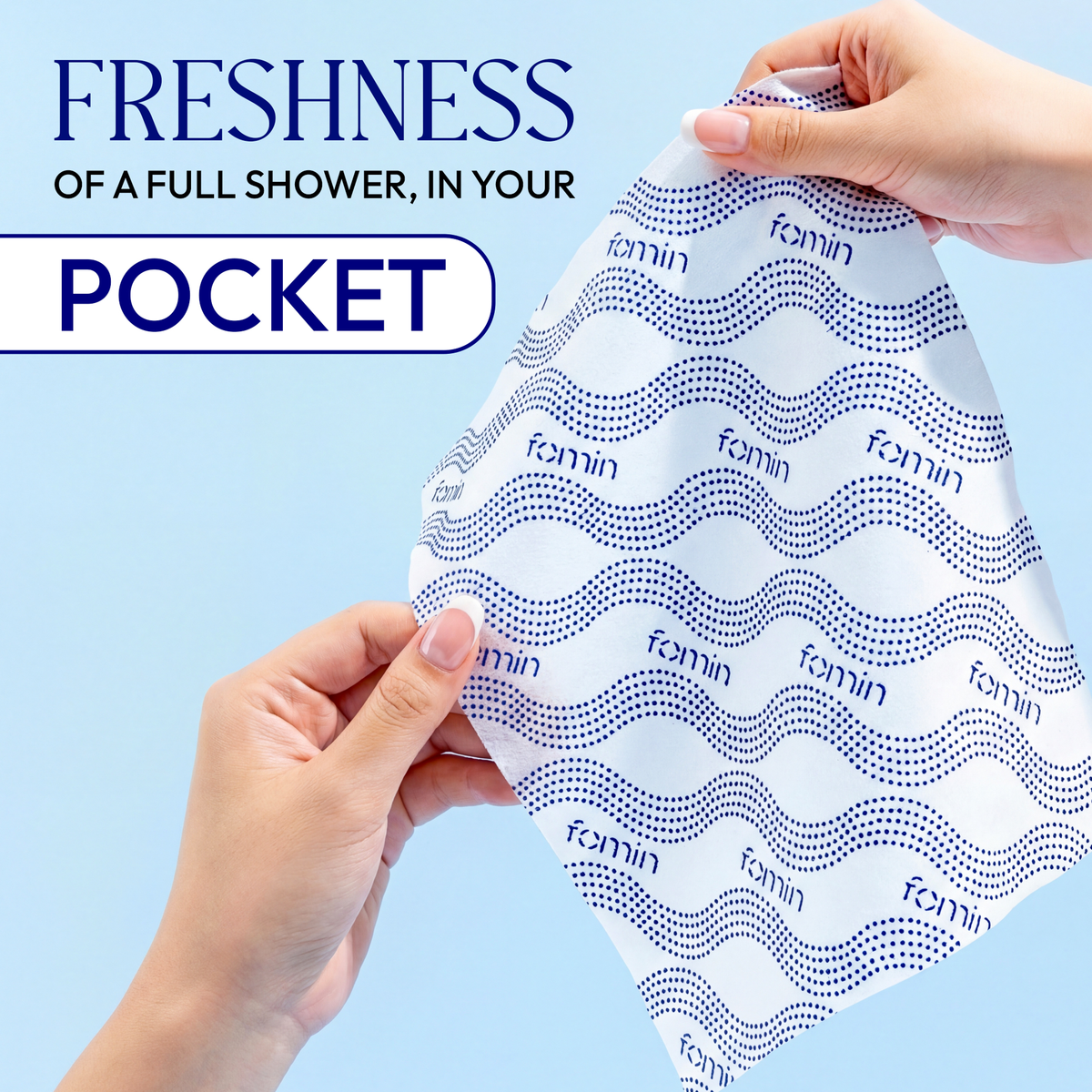 Cold Shower Wipes | Travel, Post-Workout | Body Care