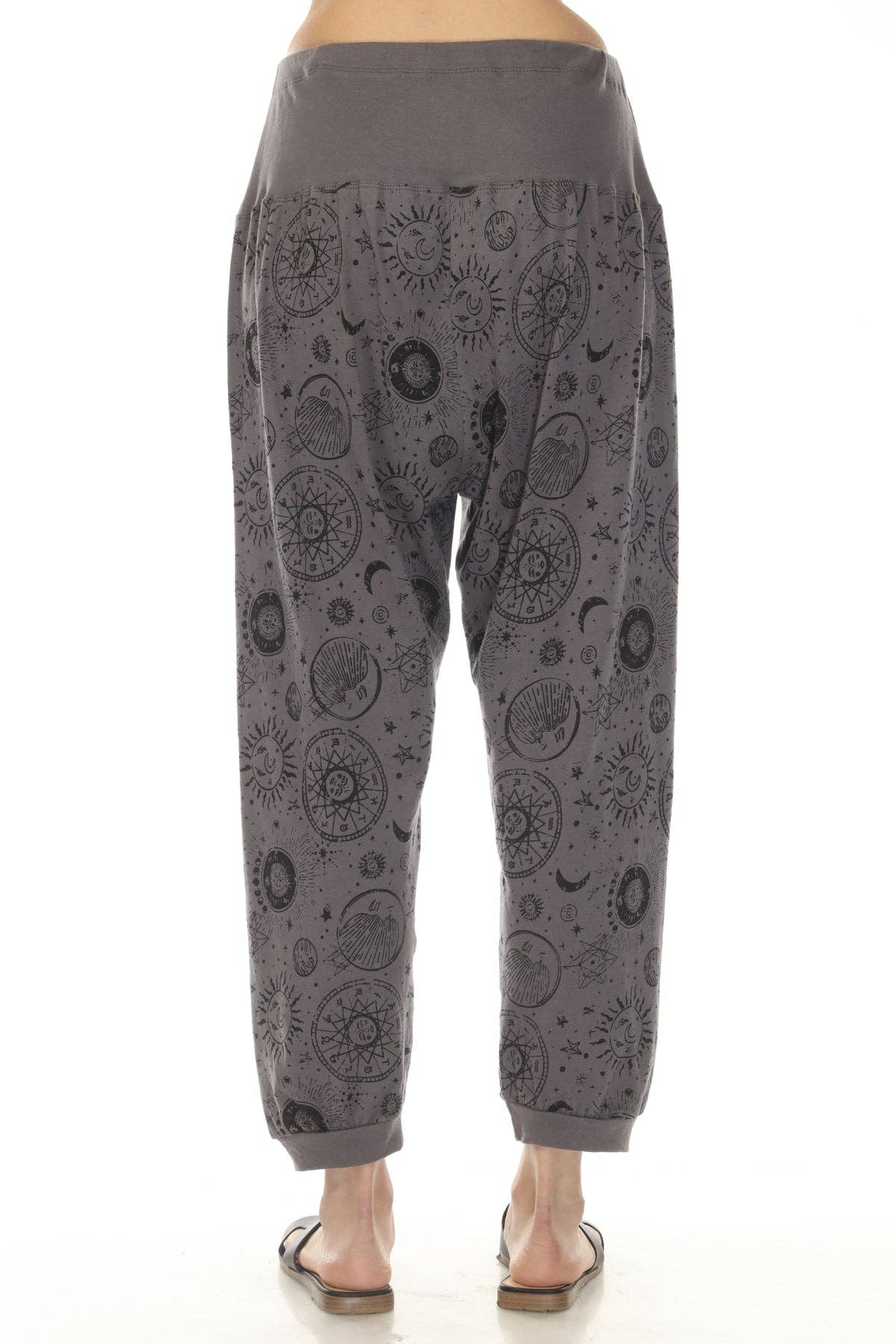 Celestial Cotton Jersey Lounge Pants