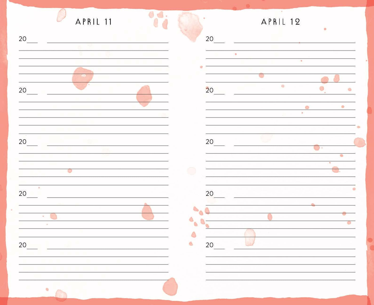 Rainbow One Line a Day