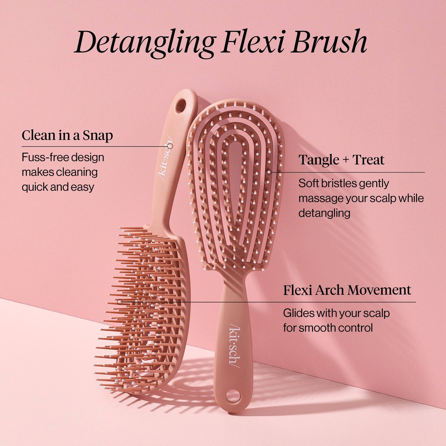 Terracotta Detangling Flexi Brush