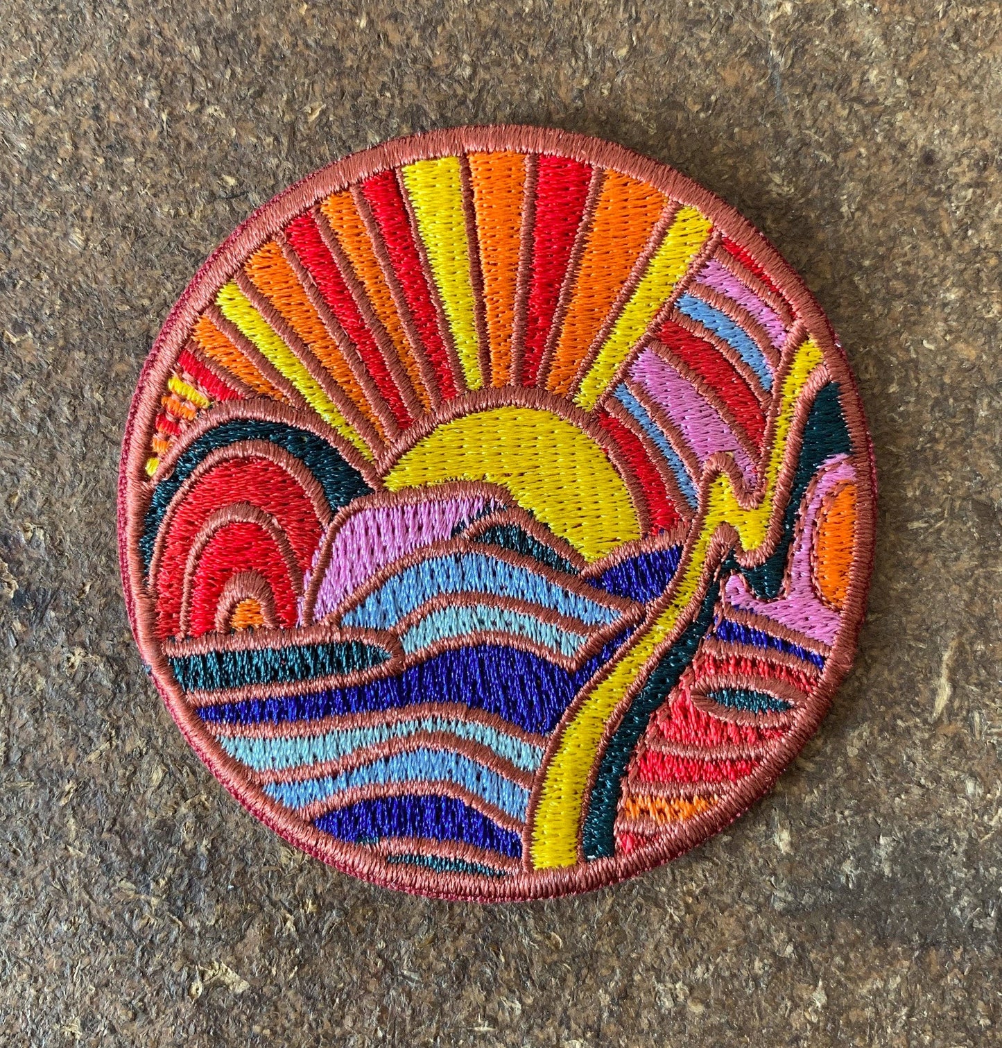 Circle Oasis - Iron On Patch