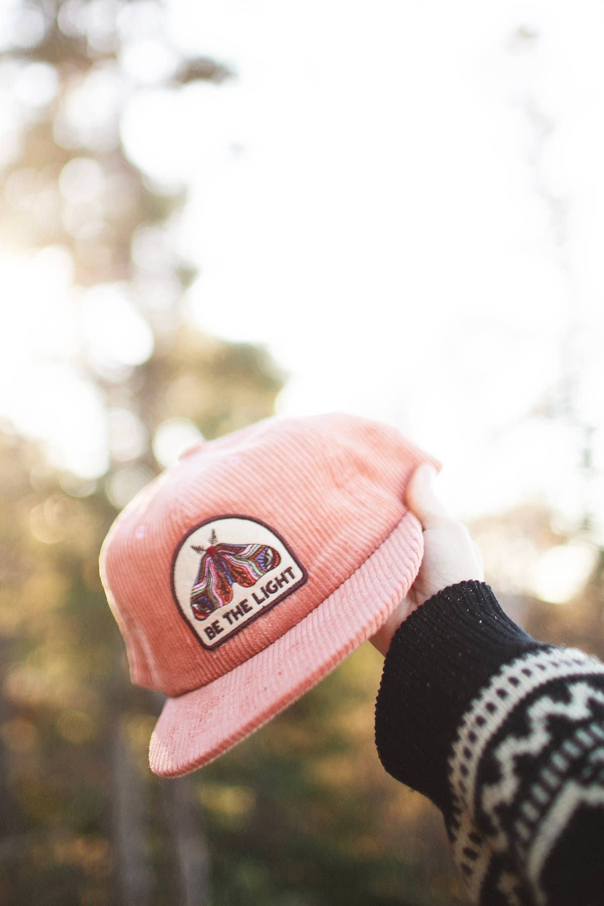 Be The Light Corduroy Hat