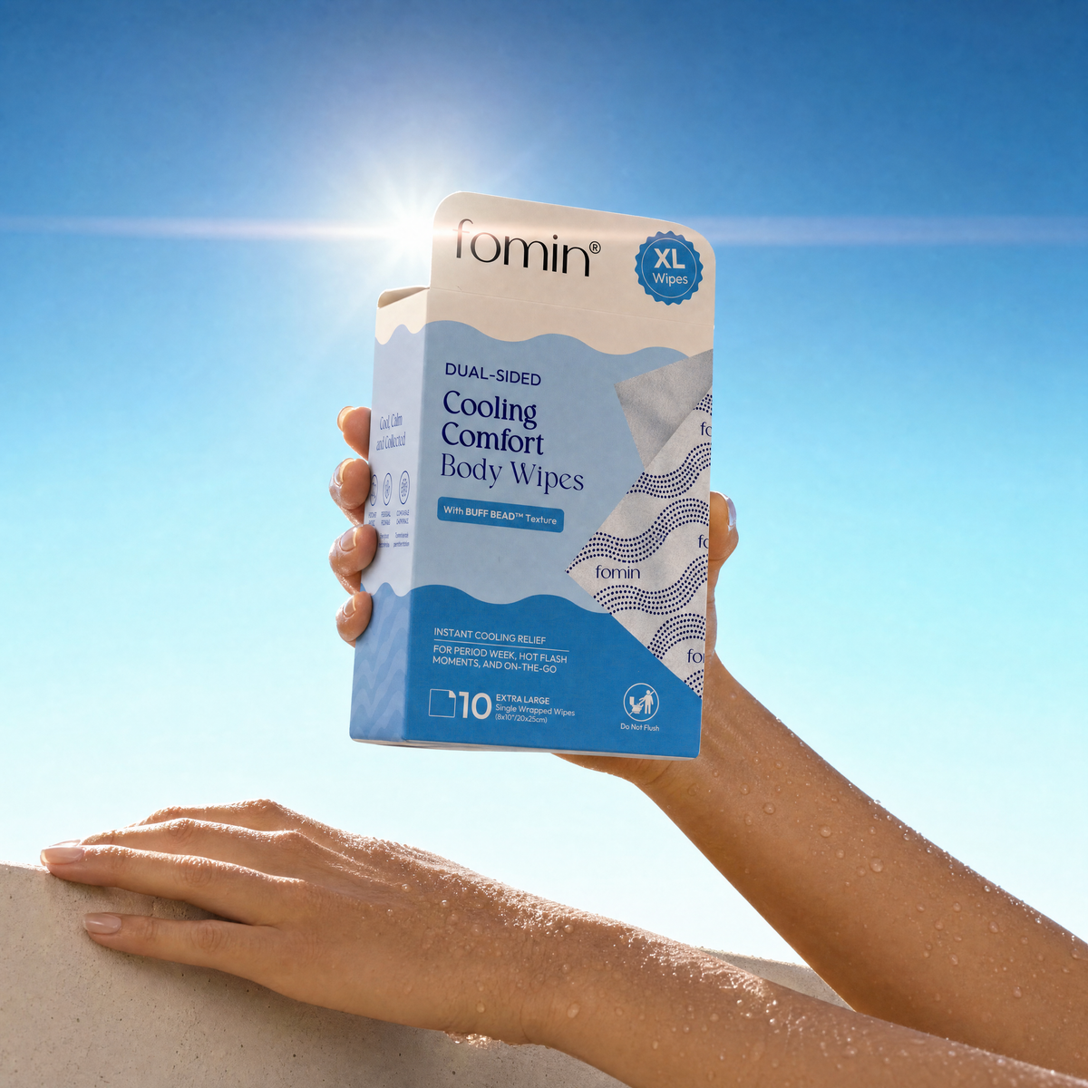 Cooling Body Wipes | Hot Flash Relief | Feminine Care