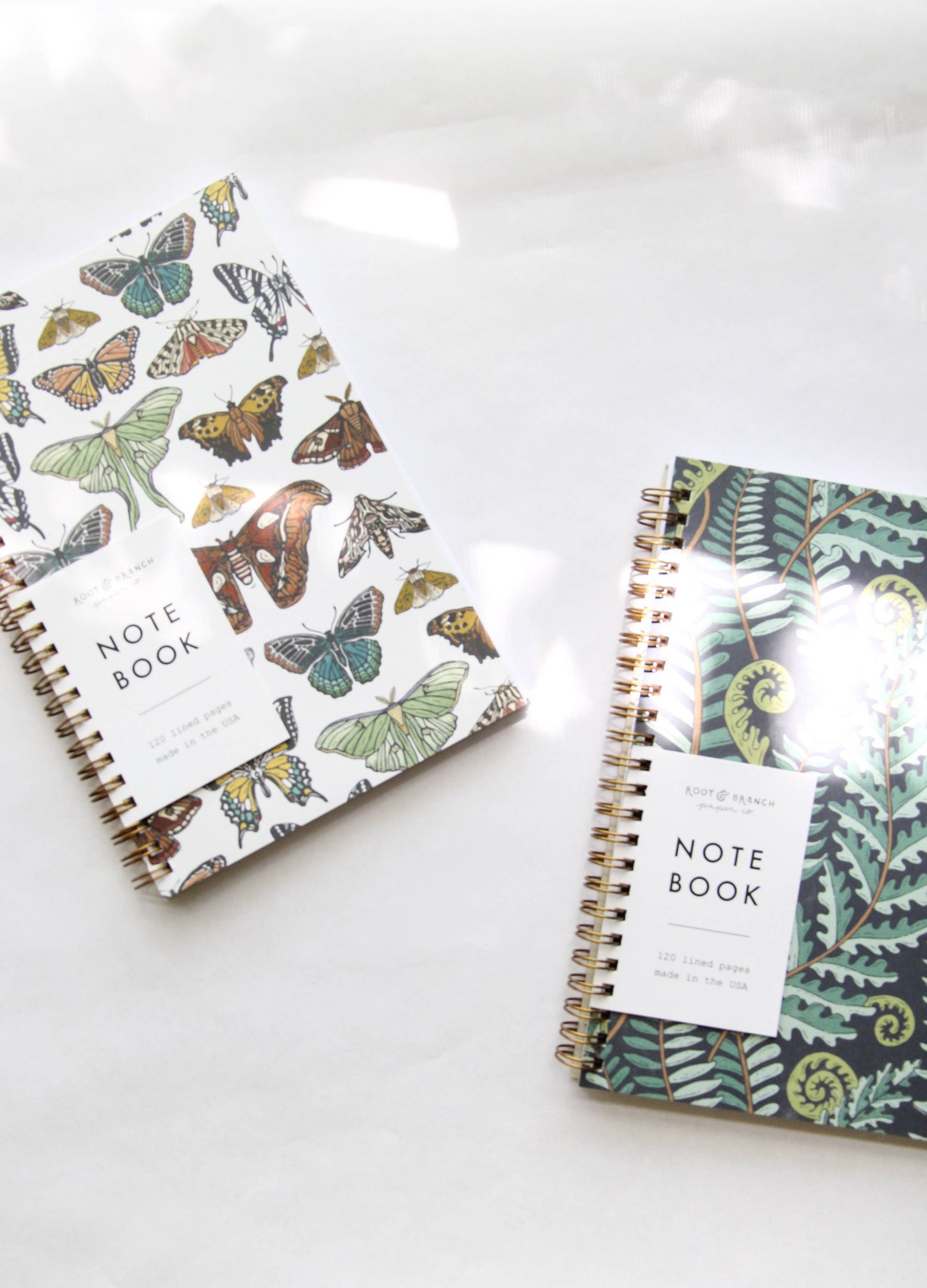 Butterfly + Moth Spiral Bound Notebook