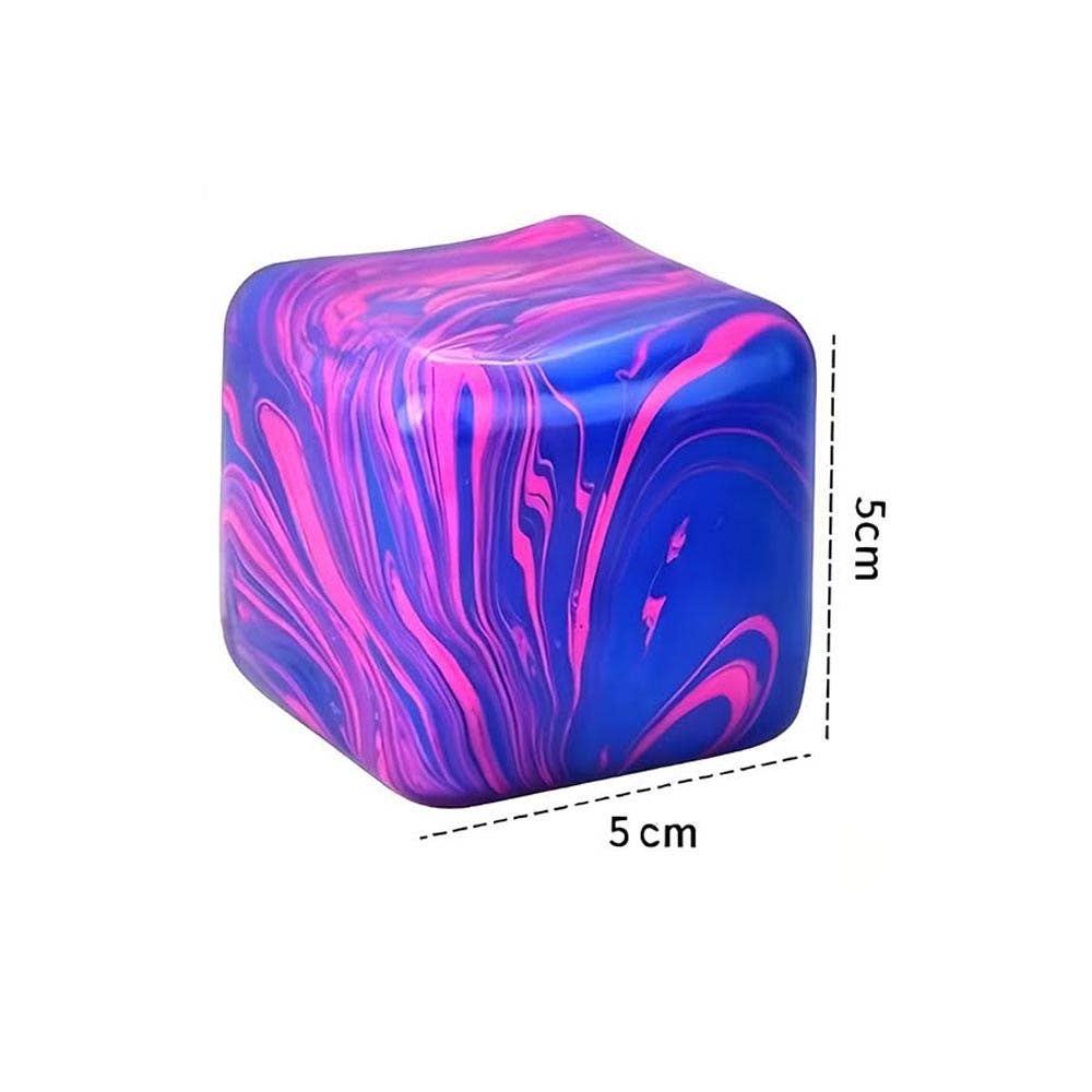 Marble Cube Squeeze Squishy Stress Relief Toy