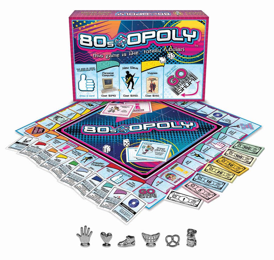 80s Opoly Board Game, by Late for the Sky
