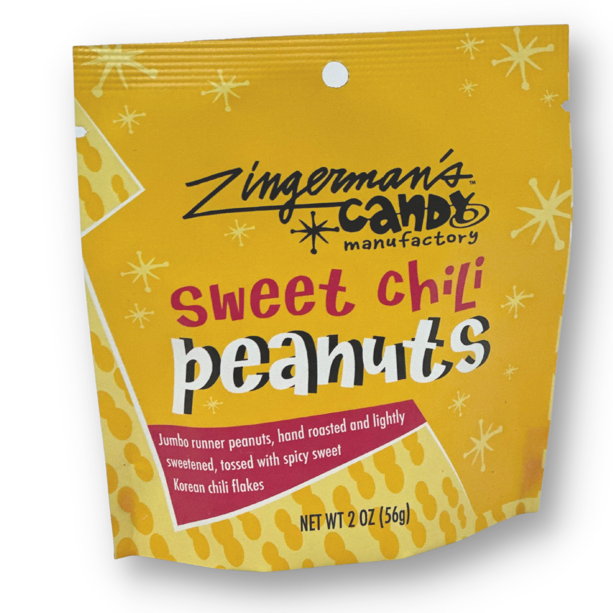 Handmade, Butter Toasted Sweet Chili Peanuts-Grab n Go Pouch