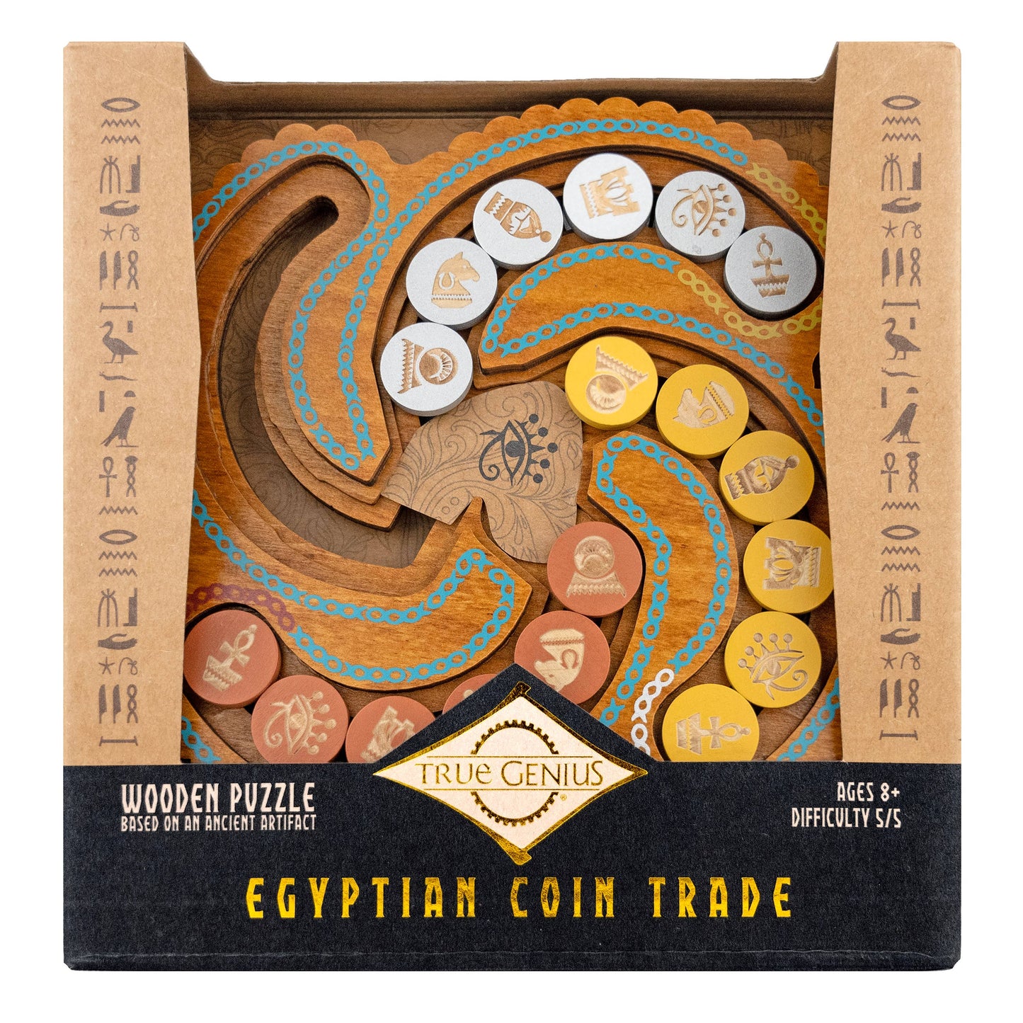 Egyptian Coin Trade Puzzle - True Genius